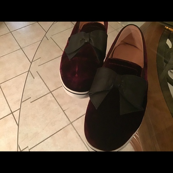 kate spade slip ons